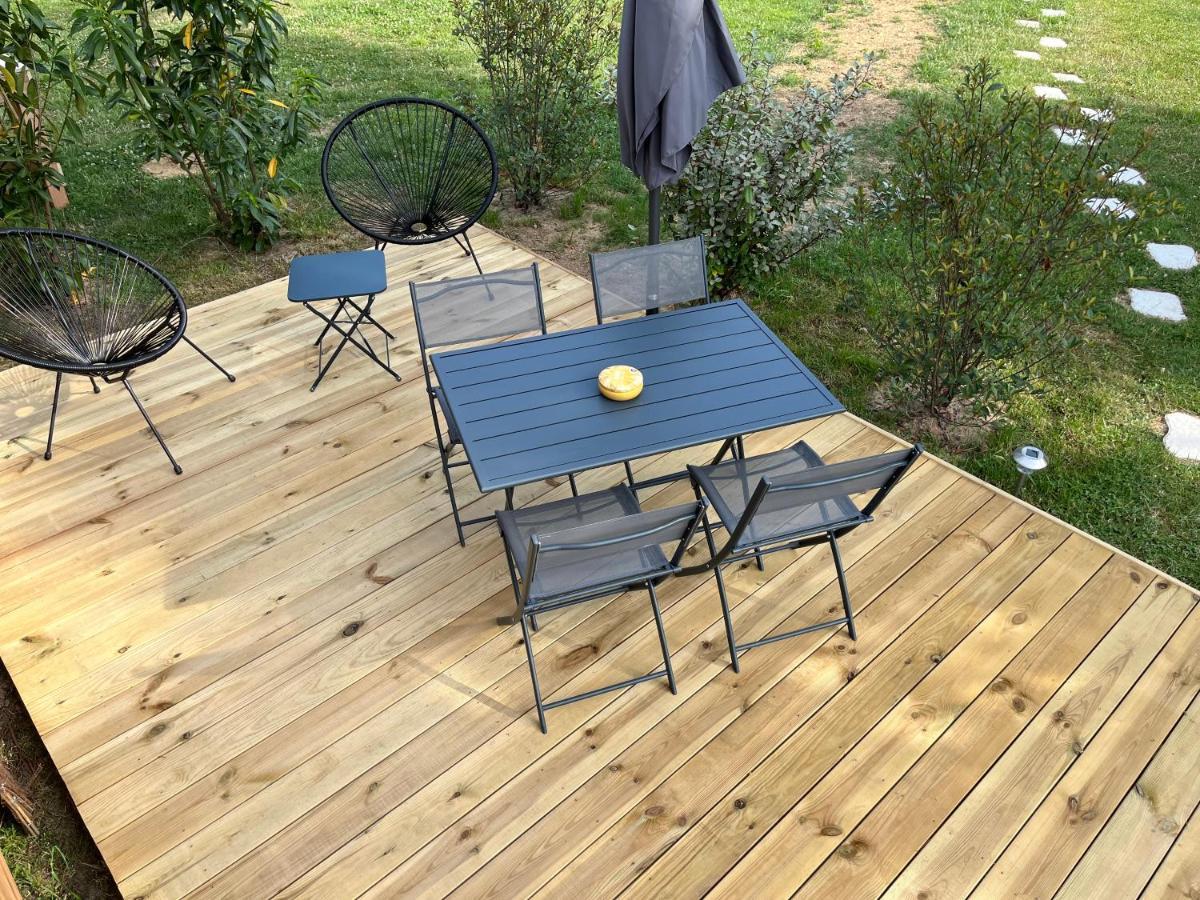 Marigny-les-ReulleeDomaine Des Galinaces Roulotte La Roussette 2-4P别墅 外观 照片